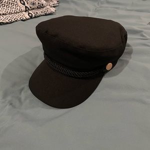 H&M NEW Black Conductor Hat